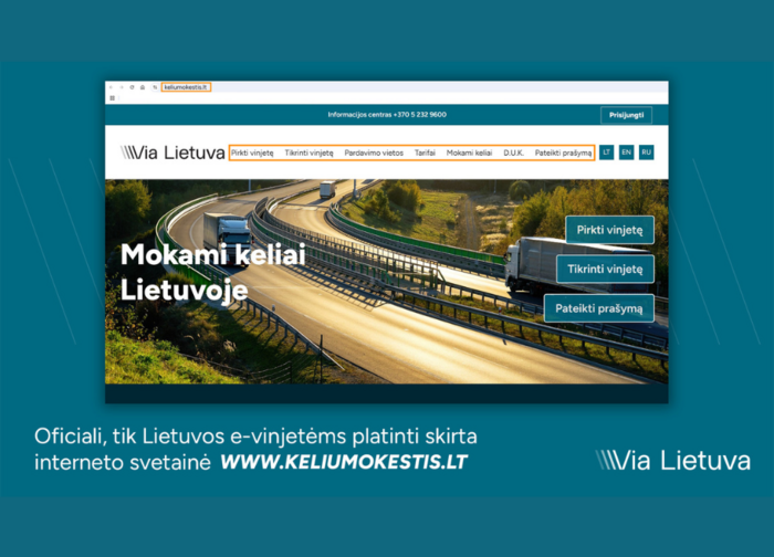 "Via Lietuva" įspėja dėl sukčių platinamų elektroninių vinječių: kaip neįkliūti ir...