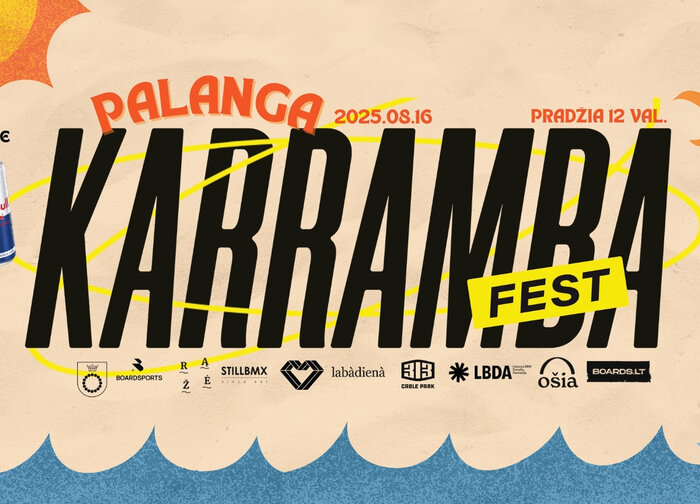 Rugpjūčio 16 d. Palangoje karaliaus ekstremalioji „Karamba“