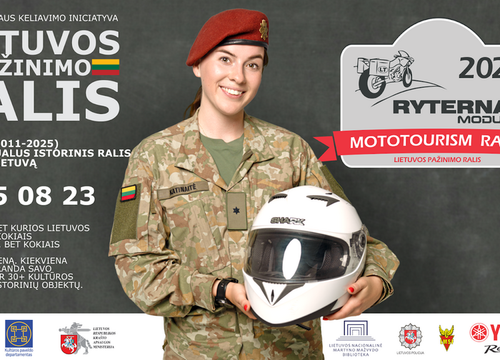Kvietimas dalyvių komandoms atstovauti Palangai Ryterna Modul Mototourism Rally 2025