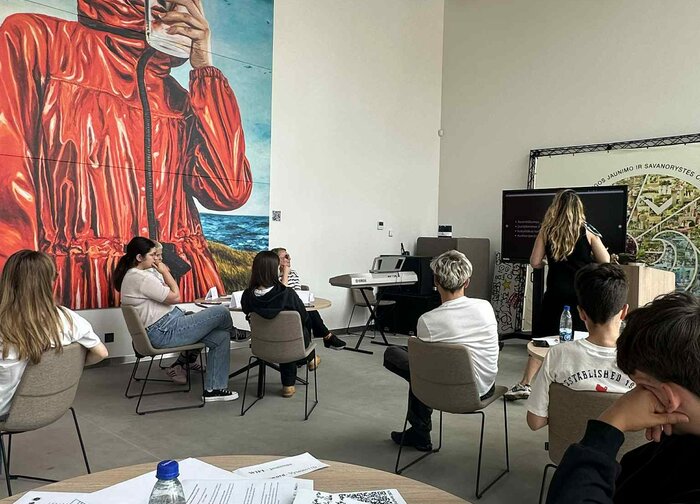 Palangoje vyko tarptautinio projekto „Holokausto vaikai: Lietuvos istorijos šešėlių apšvietimas“...