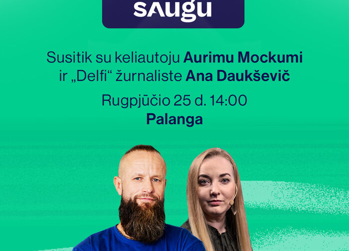 Iniciatyva „Saugu“ kviečia į susitikimą Palangoje: ar žinote, kaip elgtis ekstremaliose situacijose?
