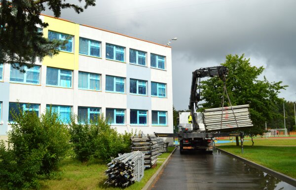 Mieste intensyviai tvarkomi švietimo įstaigų pastatai