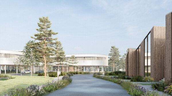 Visuomenės informavimas apie parengtą statybos projektą „Viešbučių paskirties (komercinių pastatų...