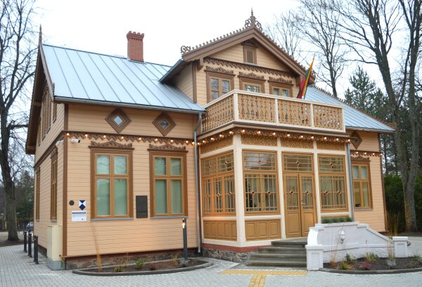 Tiškevičių statyta vila, kurioje gyveno pirmasis Palangos burmistras