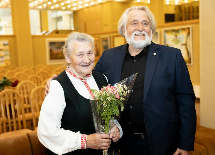 Seime pristatytos Palangos krašto menininkų V. Kuso ir J. Eidėnienės parodos