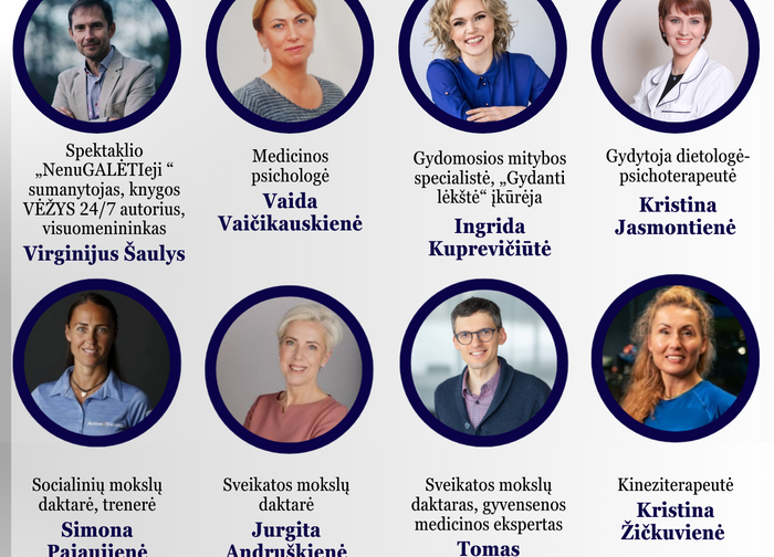 Mokymai "Sveikata kasdienybėje“