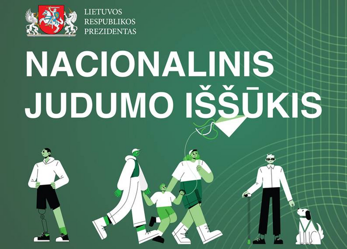 Kviečiame prisijungti prie Nacionalinio judumo iššūkio! 