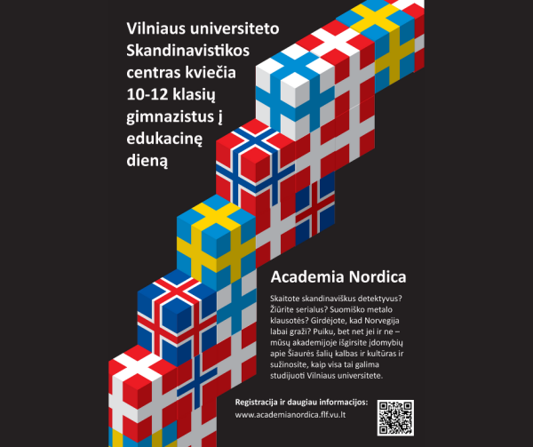 Kviečiame moksleivius dalyvauti edukaciniame renginyje VU
