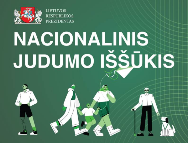 Kviečiame prisijungti prie Nacionalinio judumo iššūkio! 