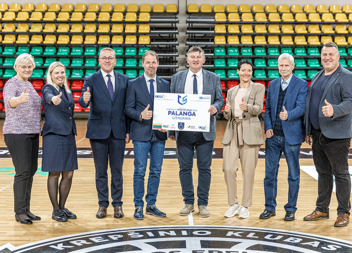 Tarptautinis įvertinimas: Palanga – 2026 metų Europos sporto miestas