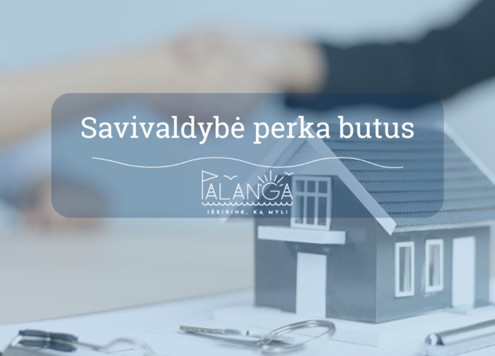 Palangos miesto savivaldybės administracija skelbiamų derybų būdu perka 2 (du) vieno kambario butus
