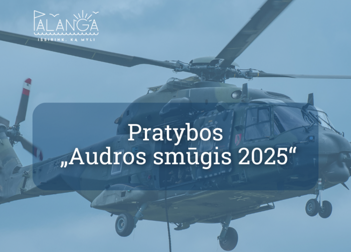 Spalio 13–31 d. Lietuvos kariuomenės Karinės jūrų pajėgos organizuoja pratybas „Audros smūgis 2025“