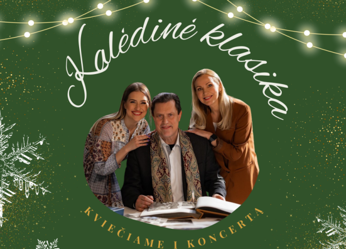 Šventinis koncertas „Kalėdinė klasika“