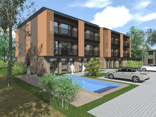 Visuomenės informavimas apie numatomą viešbučio paskirties (svečių namų), komercinės paskirties...