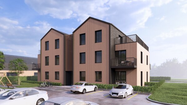 Visuomenės informavimas apie numatomą daugiabučių paskirties pastato, daugiabučių paskirties...