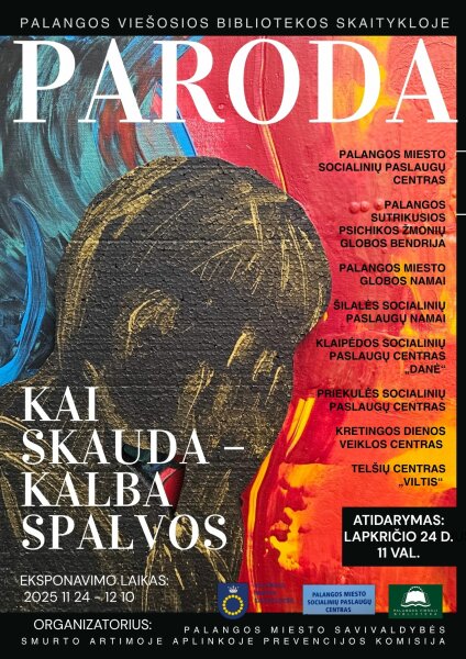 Palanga jungiasi prie tarptautinės iniciatyvos „16 dienų prieš smurtą prieš moteris“ bei kviečia...