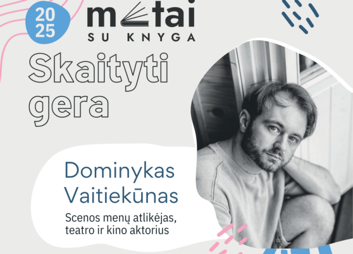 Susitikimas su Dominyku Vaitiekūnu Palangos viešojoje bibliotekoje