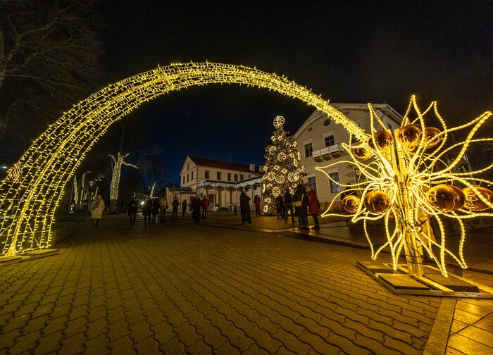 Palangos mero Šarūno Vaitkaus sveikinimas šv. Kalėdų proga