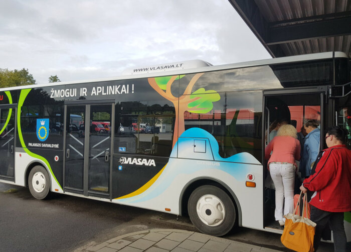 Palangiškiai nuo birželio miesto autobusais važinės nemokamai