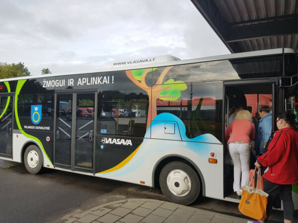 Palangiškiai nuo birželio miesto autobusais važinės nemokamai