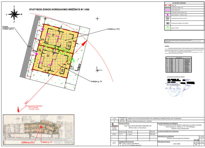 Patvirtintas „Lino“ gyvenamojo kvartalo Palangoje detalaus išplanavimo projekto koregavimas žemės...