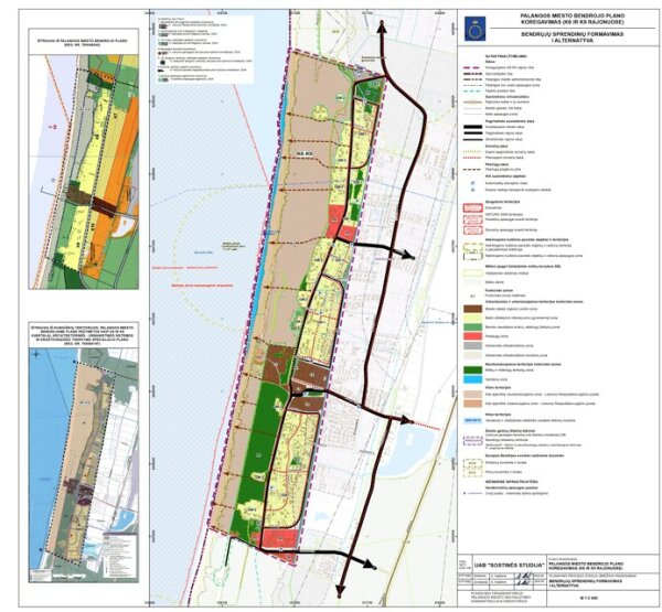 INFORMACINIS PRANEŠIMAS APIE PRITARIMĄ PALANGOS MIESTO BENDROJO PLANO KOREGAVIMO (K6 IR K9...