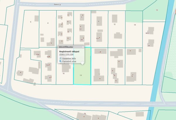 Informuojame apie gautą prašymą pakeisti žemės sklypo Kontininkų g. 14, Palangoje, naudojimo būdą