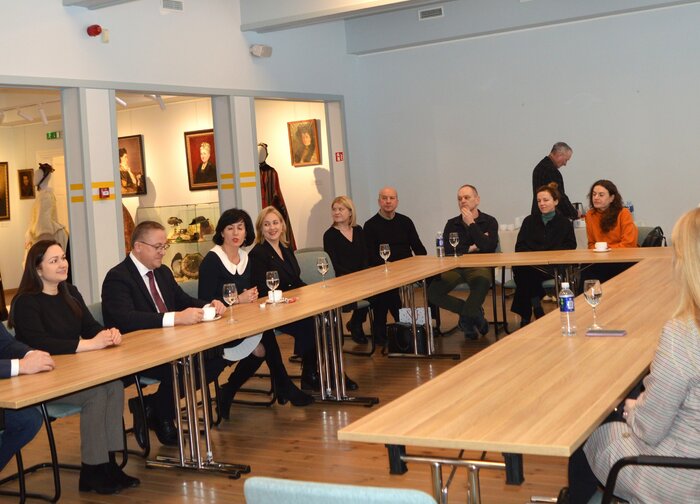 Palangoje lankėsi kultūros ministrė Vaida Aleknavičienė