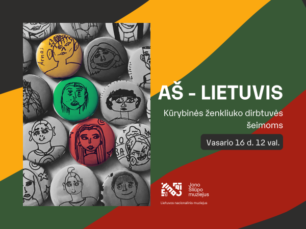  Vasario 16 dieną šventinės ženkliuko dirbtuvės šeimoms Palangos burmistro Jono Šliūpo muziejuje