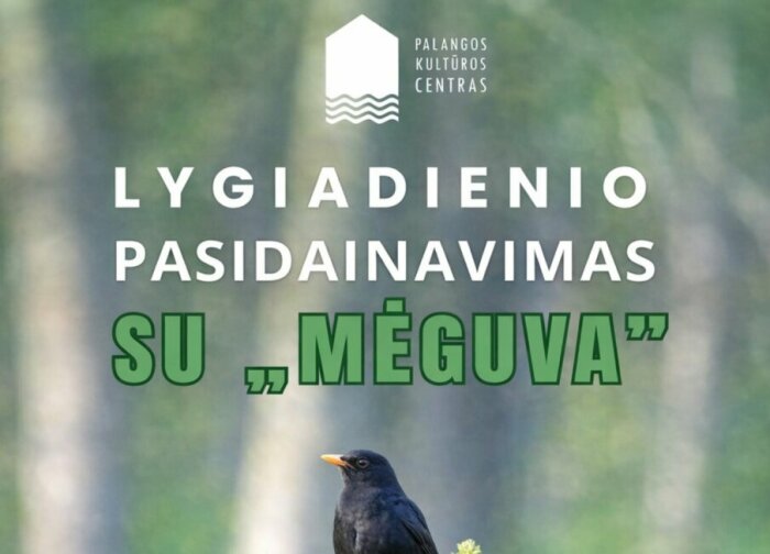 Palangos kultūros centre, Kurhauzo koncertų salėje Lygiadienio pasidainavimas su „Mėguva“