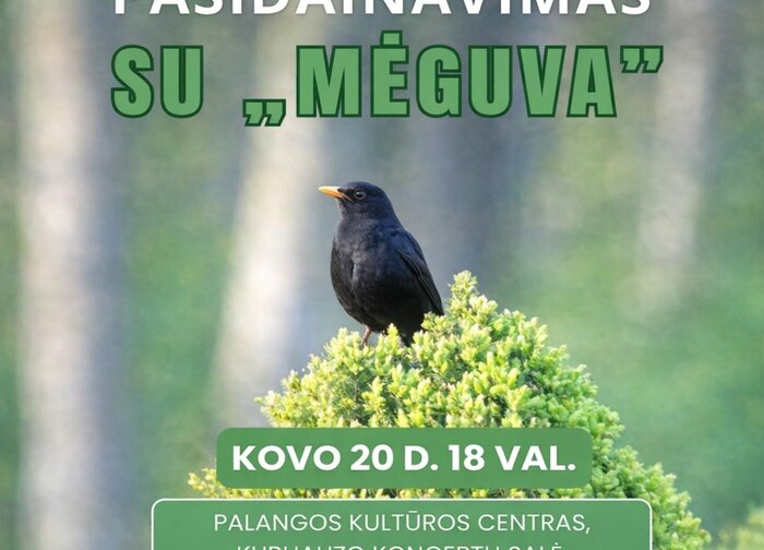 Kovo 20 d. Kurhauze - Lygiadienio pasidainavimas su „Mėguva“
