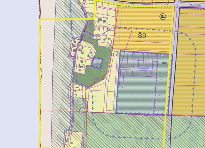 Informacinis pranešimas apie Palangos miesto bendrojo plano koregavimo (Š9 rajone) rengimą