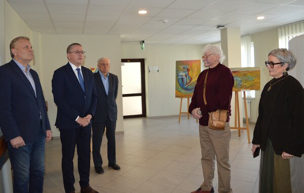 Savivaldybėje - Romo Pauliko tapybos darbų paroda „Palangos suviliotas“