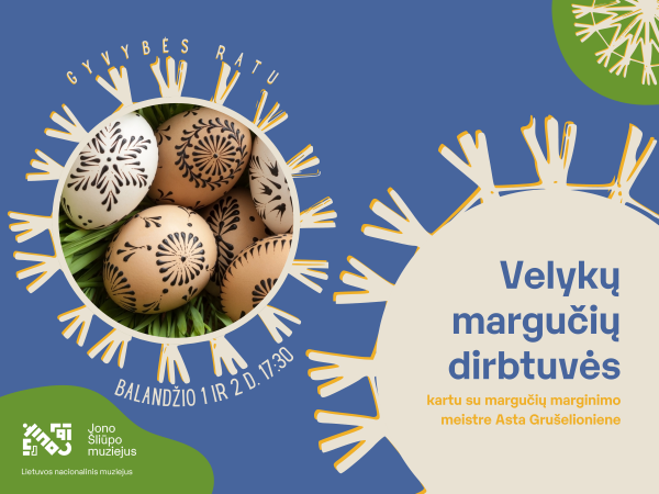 Velykų margučių dirbtuvės Jono Šliūpo muziejuje