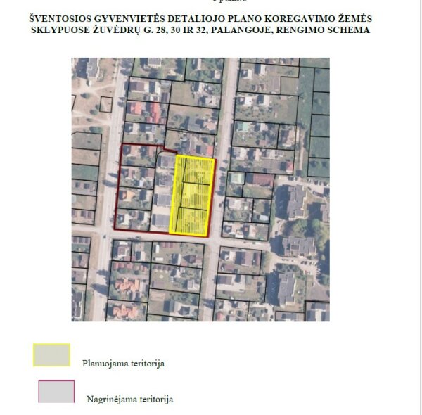 Informuojame, kad rengiamas teritorijų planavimo dokumentas (TPD) - Šventosios gyvenvietės...