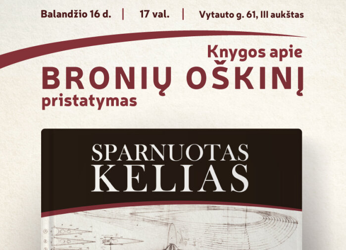 Knygos „Sparnuotas kelias“ pristatymas Palangoje