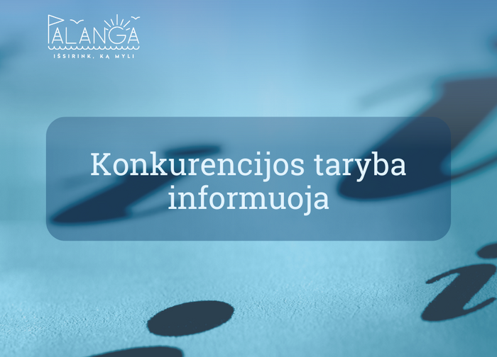 Konkurencijos tarybos parengta atmintinė verslo organizacijoms