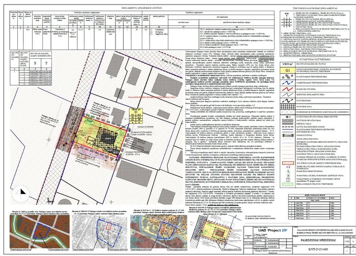 Informuojame apie parengtą  Palangos miesto centrinės dalies detaliojo plano koregavimą žemės...