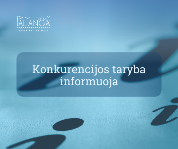 Konkurencijos tarybos parengta atmintinė verslo organizacijoms