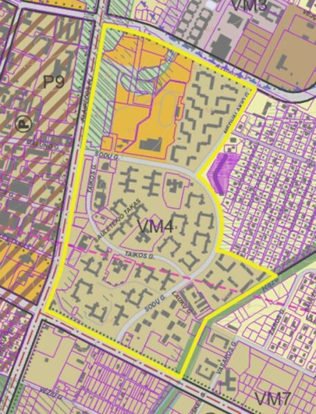INFORMACINIS PRANEŠIMAS APIE PALANGOS MIESTO BENDROJO PLANO KOREGAVIMO (VM4 RAJONE) RENGIMĄ