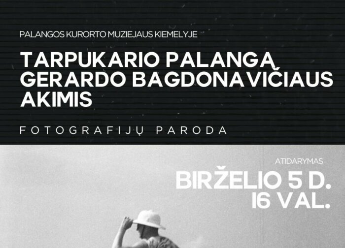 Tarpukario fotografijų paroda Palangos kurorto muziejuje