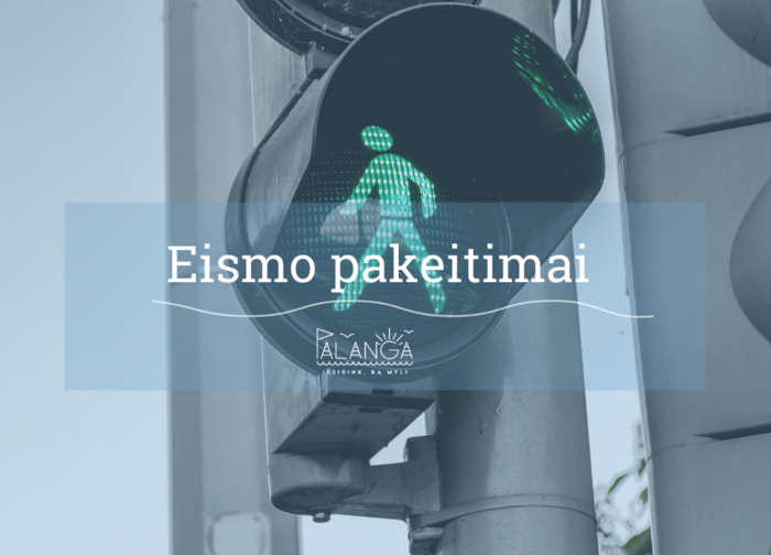 Festivalio „Myliu Palangą“ metu birželio 2-9 dienomis laikinai keičiama eismo ir automobilių...