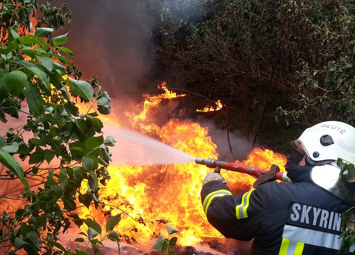 Palangos miesto mero Šarūno Vaitkaus sveikinimas šv. Florijono dienos proga