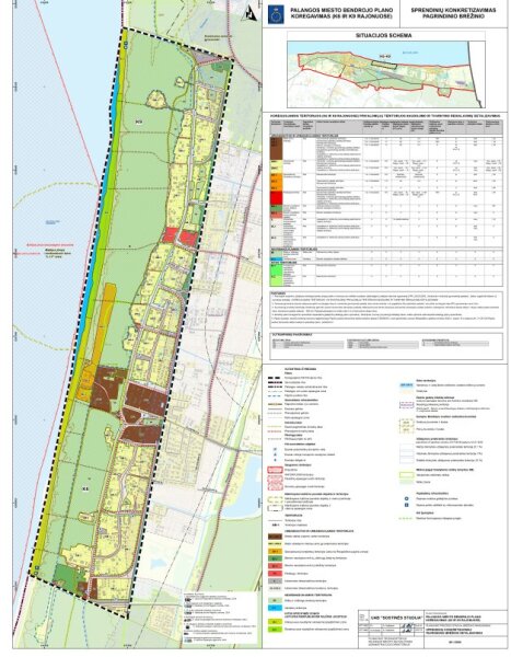INFORMACINIS PRANEŠIMAS APIE PALANGOS MIESTO BENDROJO PLANO KOREGAVIMO (K6 IR K9 RAJONUOSE)...