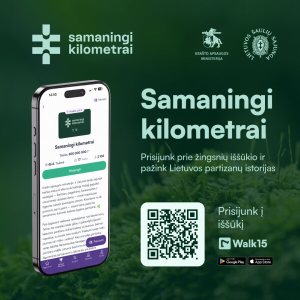 Žygis „Samaningi kilometrai“, skirtas Partizanų pagerbimo, kariuomenės ir visuomenės vienybės...
