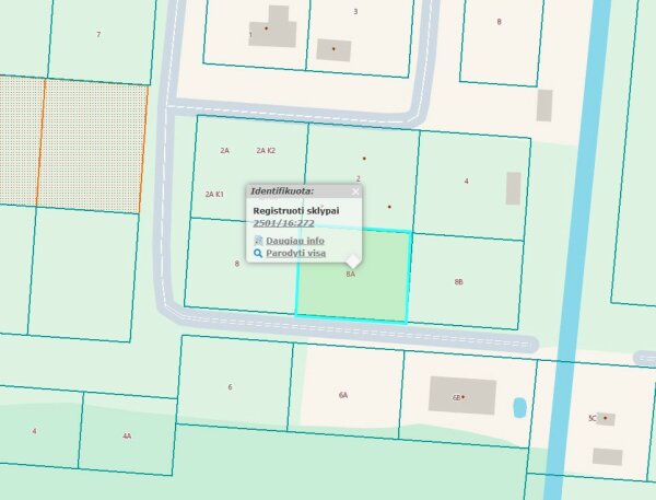 Informuojame, apie gautą prašymą pakeisti žemės sklypo, kurio kadastro Nr. 2501/0016:272,...