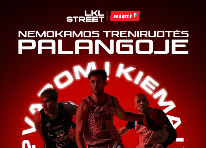 Kviečiame į nemokamos LKL Street treniruotes
