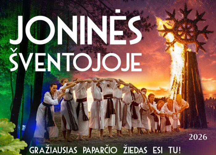 Gražiausias paparčio žiedas esi Tu!“ Susitikime Joninėse Šventojoje birželio 23–25 d.!