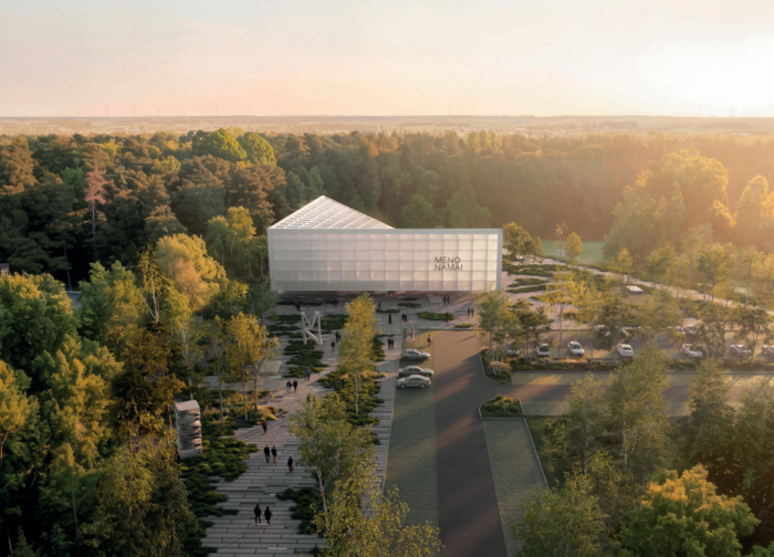 Palanga kviečia pamatyti savo ateitį: Kurhauze pristatomos būsimos meno galerijos architektūrinės...