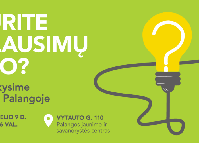 Birželio 9 d. ESO kviečia į gyvą susitikimą Palangoje 